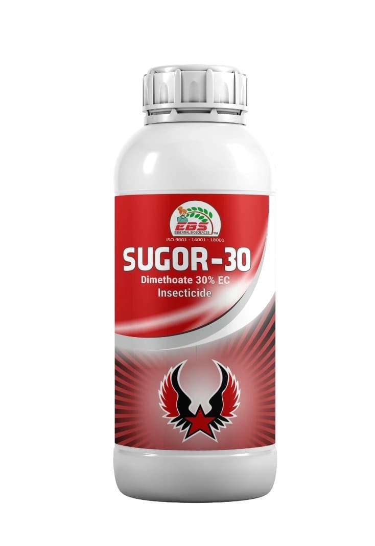 EBS Sugor-30 Dimethoate 30% EC Systemic Contact Insecticide for Multiple Crops - Image 2