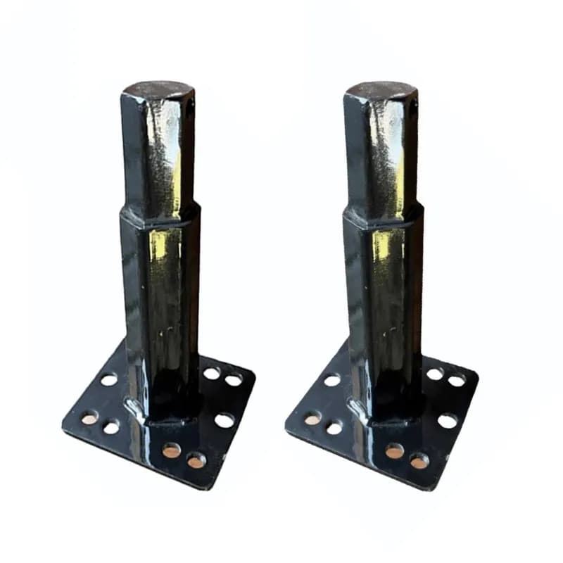 AJ Kisan Mild Steel Shaft Extension For 5-12 HP Diesel Power Weeder (Pack of 2 Pcs) - Image 1