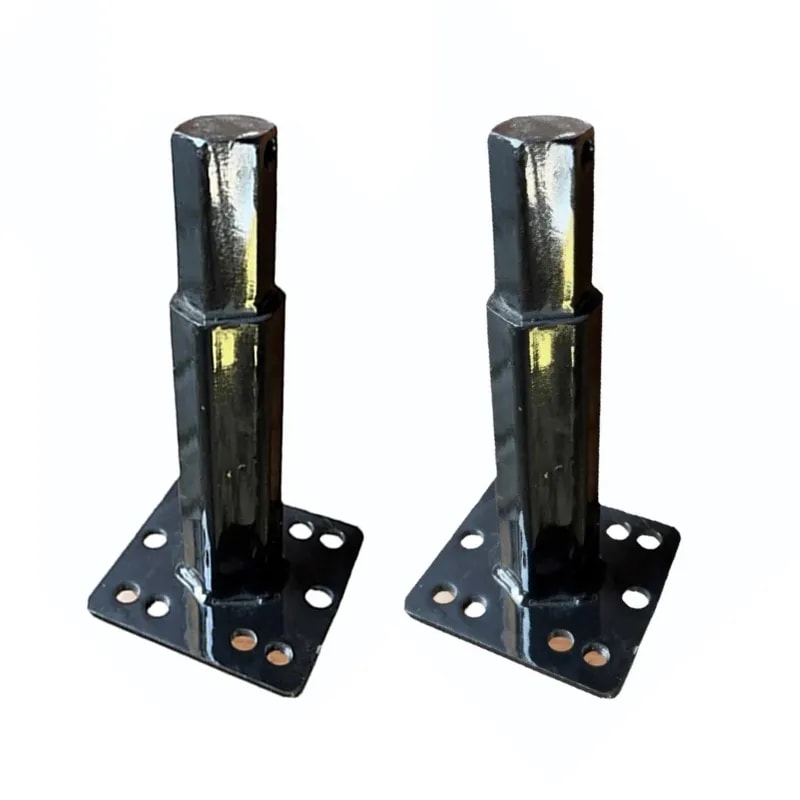 AJ Kisan Mild Steel Shaft Extension For 5-12 HP Diesel Power Weeder (Pack of 2 Pcs)