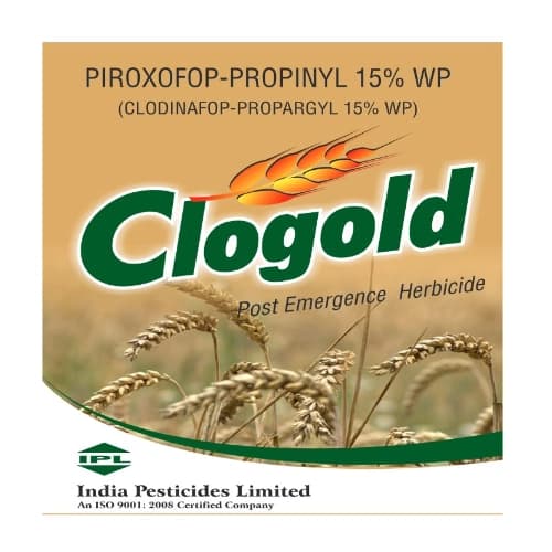 IPL Clogold Clodinafop Propargyl 15% WP Herbicide For Wheat Grass Weed Control