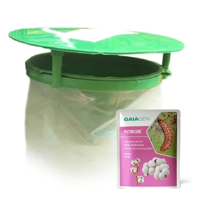 Gaiagen Pheromone Lure for Pink Bollworm (Pectinophora Gossypiella) And Insect Funnel Trap, IMO Certified. - Image 1