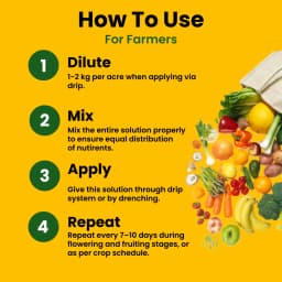 Utkarsh NPK 13:40:13 (Crystalline 100% Water Soluble Complex Fertilizer), Best for Drip Irrigation 7