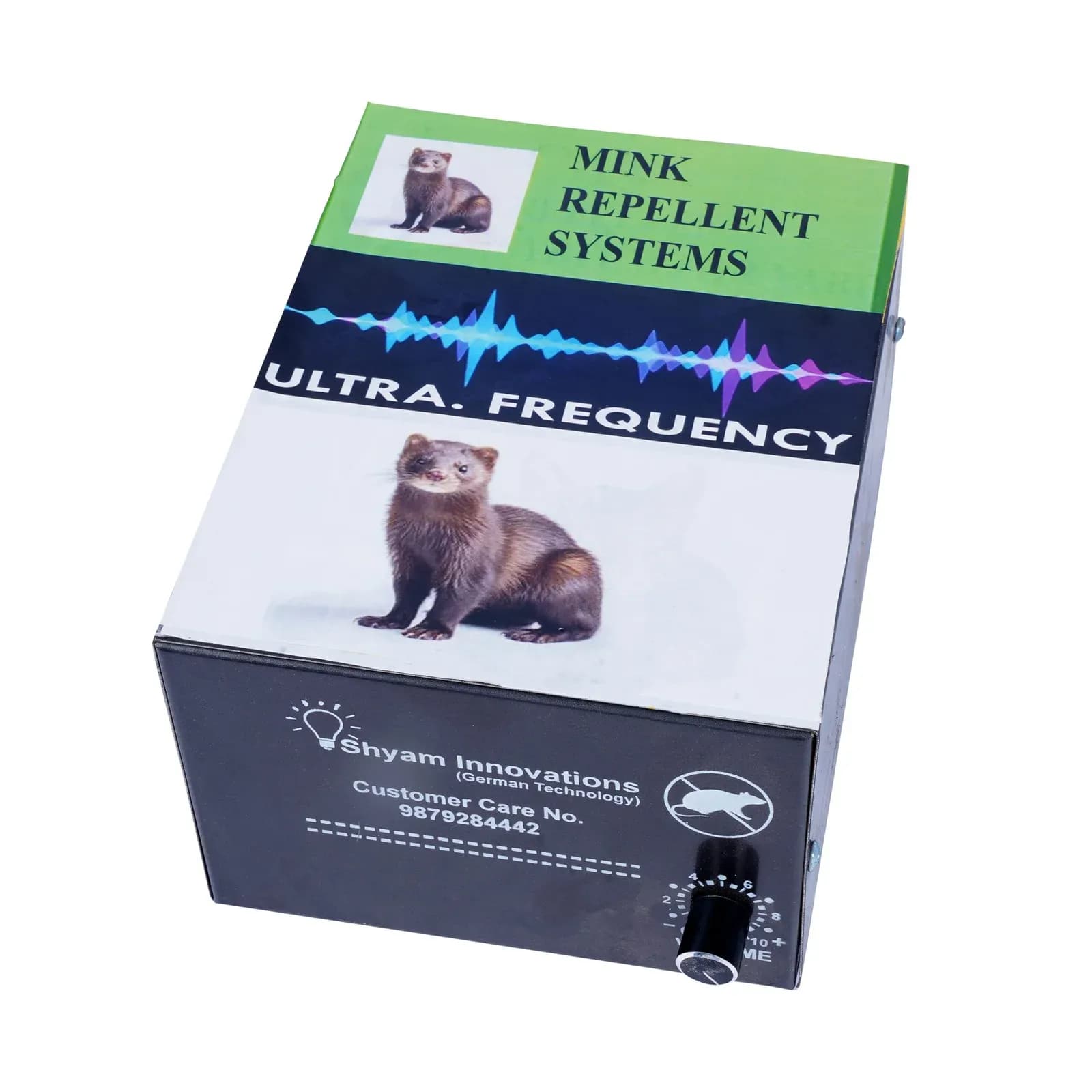 Shyam Ultrasonic Mink Repellent System For Homes, Gardens & Yards - Image 1