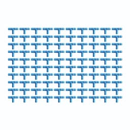 ShivSuraj 16mm Tee Connector, Drip Irrigation Accessories, Connectors For Gardening Plant 4