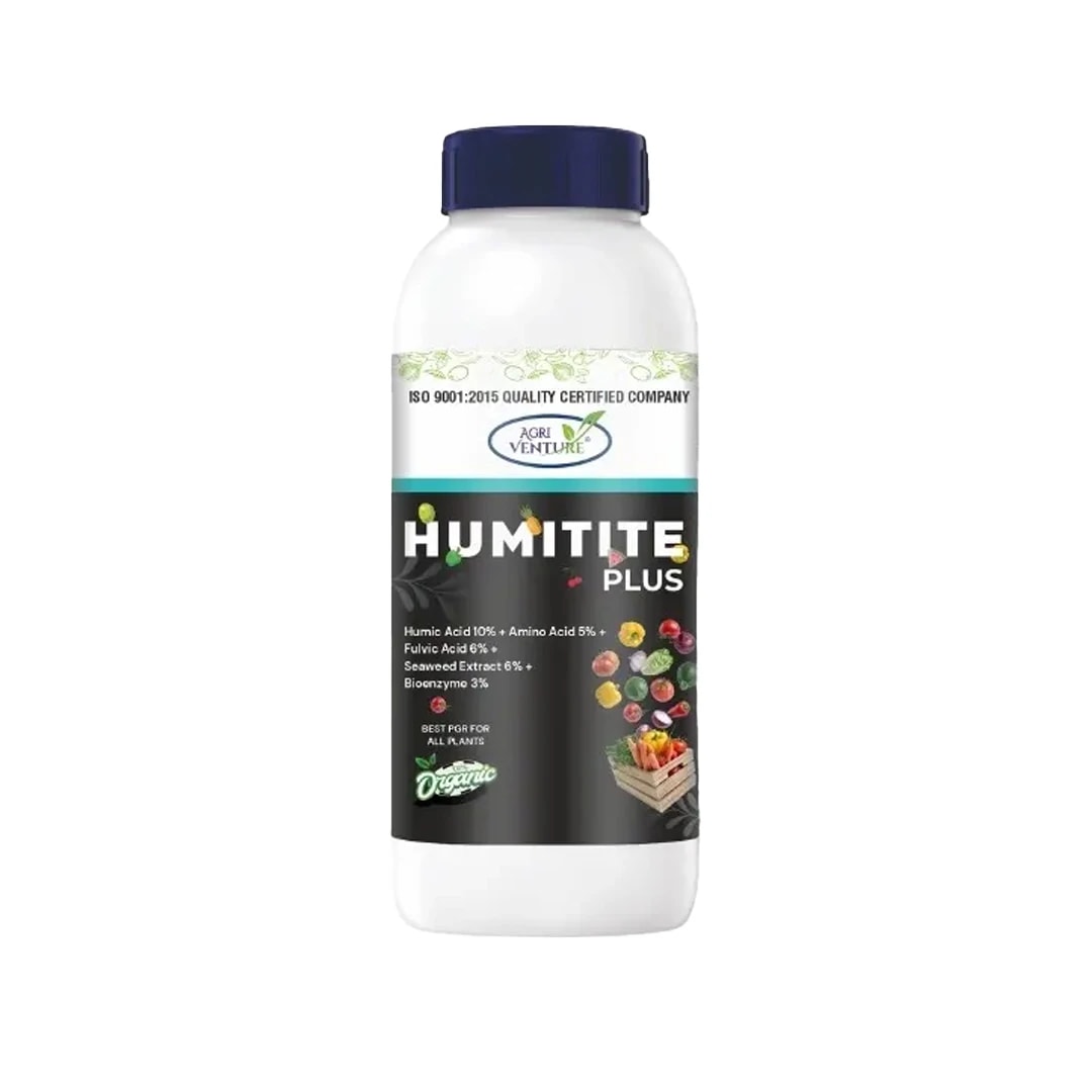 Agriventure Humitite Plus (Humic Acid 10%, Amino Acid 5%, Fulvic Acid 6%, Seaweed Extract 6%, Bioenzyme 3%) Best PGR For All Plants
