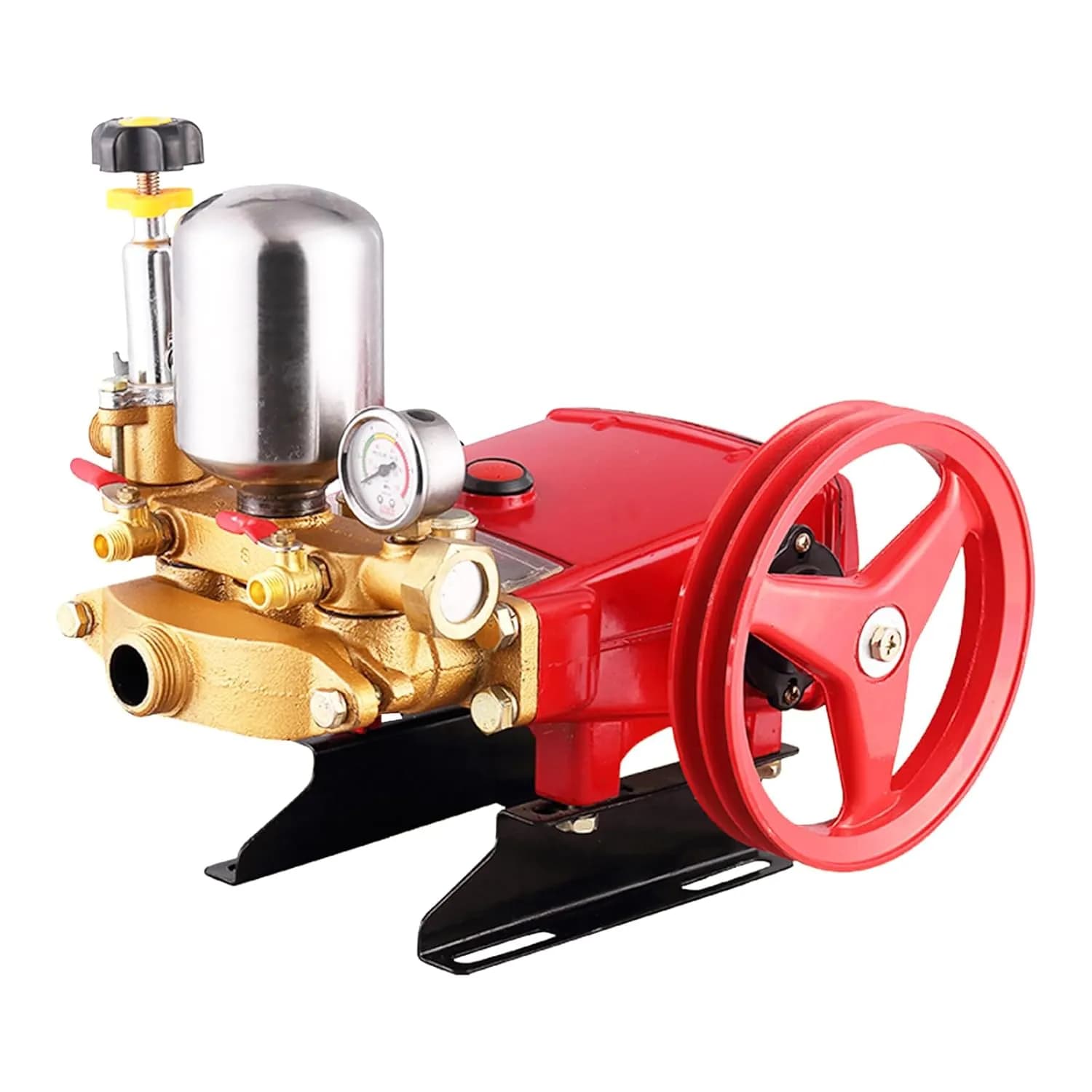 Neptune HTP-Silver Triplex Sprayer Pump, 14-22 L-min Output, High Pressure Tractor-Mounted Sprayer Pump For Fertilizer And Car Wash Solutions - Image 1