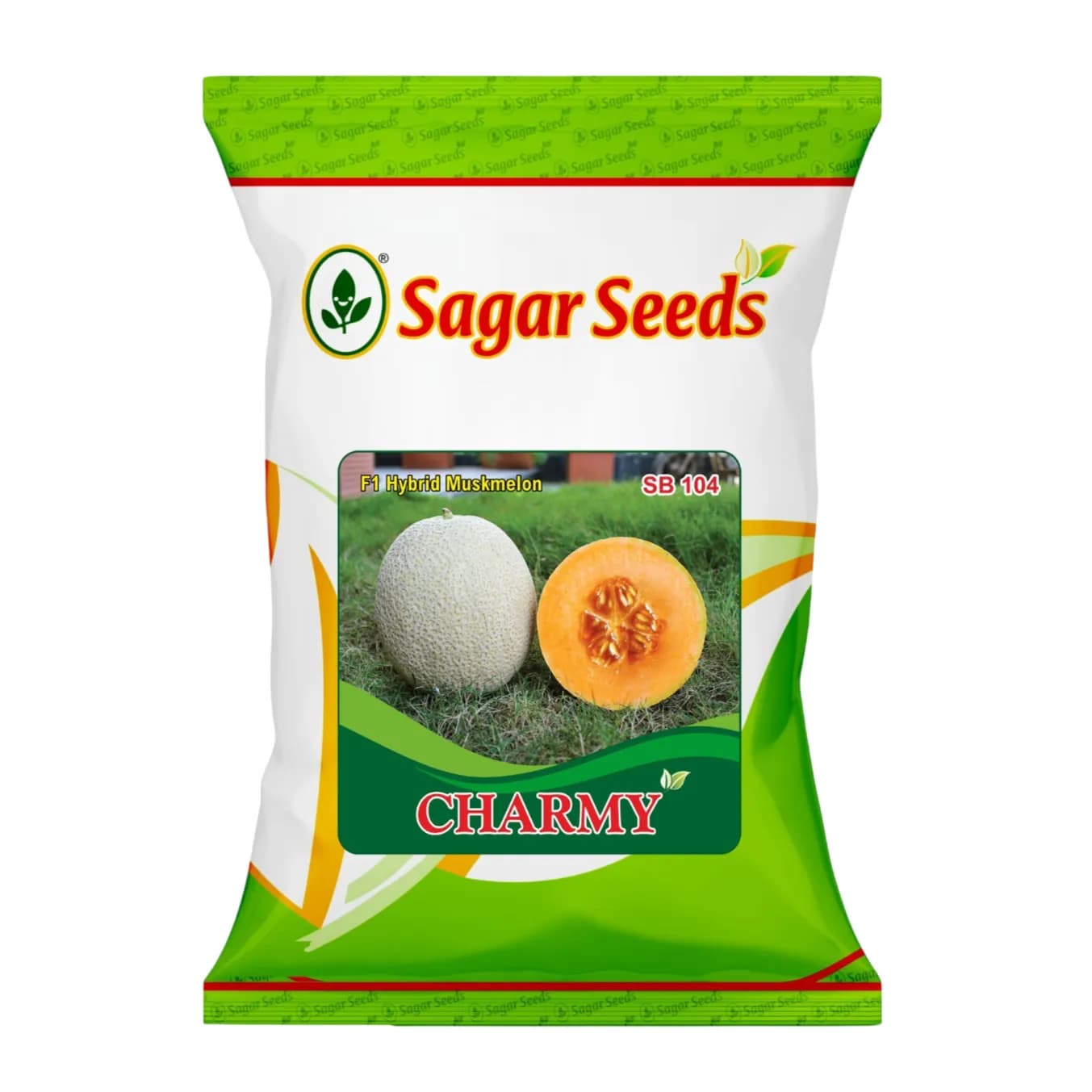 Sagar CHARMY F1 Hybrid Muskmelon Seeds, Early Maturing & Sweet Oval Fruits - Image 1