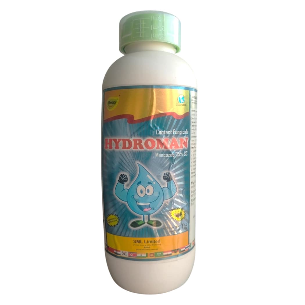 SML Hydroman Mancozeb 35% SC Fungicide, Broad Spectrum, Fungal Diseases Control In Crops - Image 2