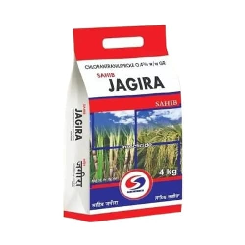 Sahib JAGIRA Chlorantraniliprole 0.4% GR Insecticide, Effective And Long Duration Protection From Early Shoot Borer And Top Borer - Image 1
