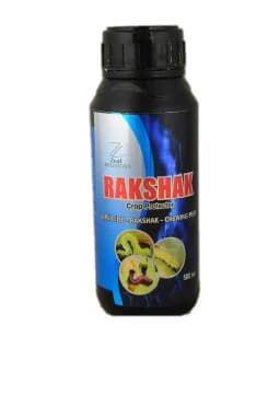 Zeal Biological Rakshak Crop Protector Larvicide, Enhances Plant Immunity & Prevents Diseases Such As Stem Rot, Root Rot, Etc 1
