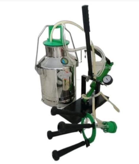 Vinspire Hand Operated Milking Machine, 15 L Bucket, Easy to Use and Easy to Wash