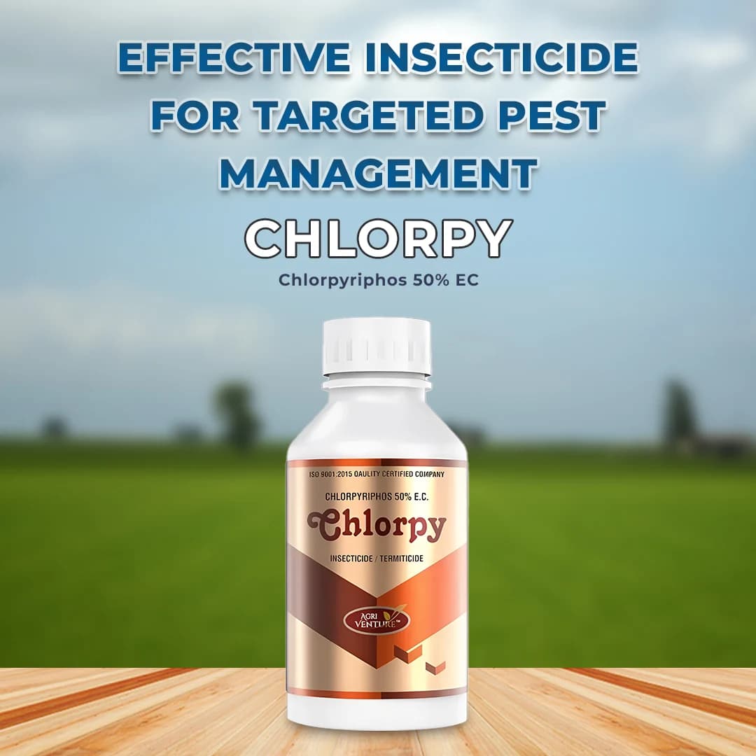 Agriventure Chlorpy (Chlorpyrifos 50% Ec) Contact And Stomach Action Insecticide - Image 2
