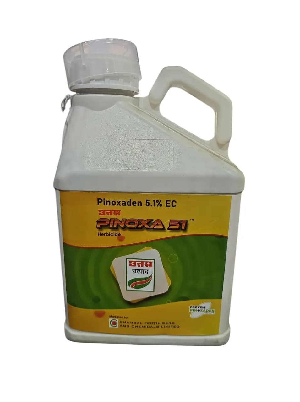 Chambal Pinoxa 51 Pinoxaden 5.1% EC Herbicide, Maximizes Yield With Enhanced Crop Safety & Provides Effective And Rapid Weed Control - Image 1
