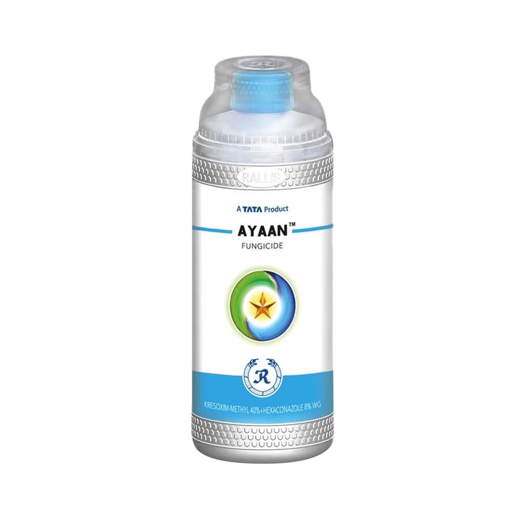 Tata Rallis Ayaan Kresoxim Methyl 40% + Hexaconazole 8% Wg, Use For Gardening Plants And Field Crops
