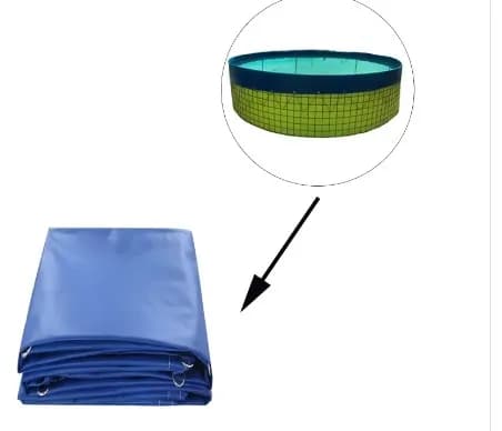 Z N Global Nation 550 GSM Round PVC Coated Tarpaulin For Biofloc Fish Tank For Aqua Farming - Image 7