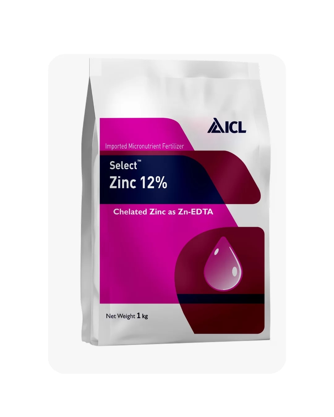 ICL Select Zinc 12% EDTA Water Soluble Micronutrient Fertilizer For Crop Nutrition