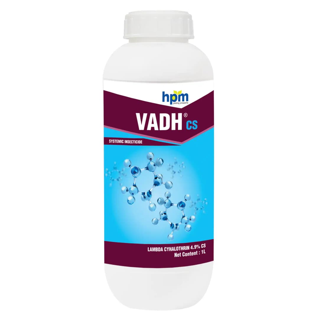 Hpm Vadh CS Lambda Cyhalothrin 4.9% CS Insecticide, Contact and Stomach Action