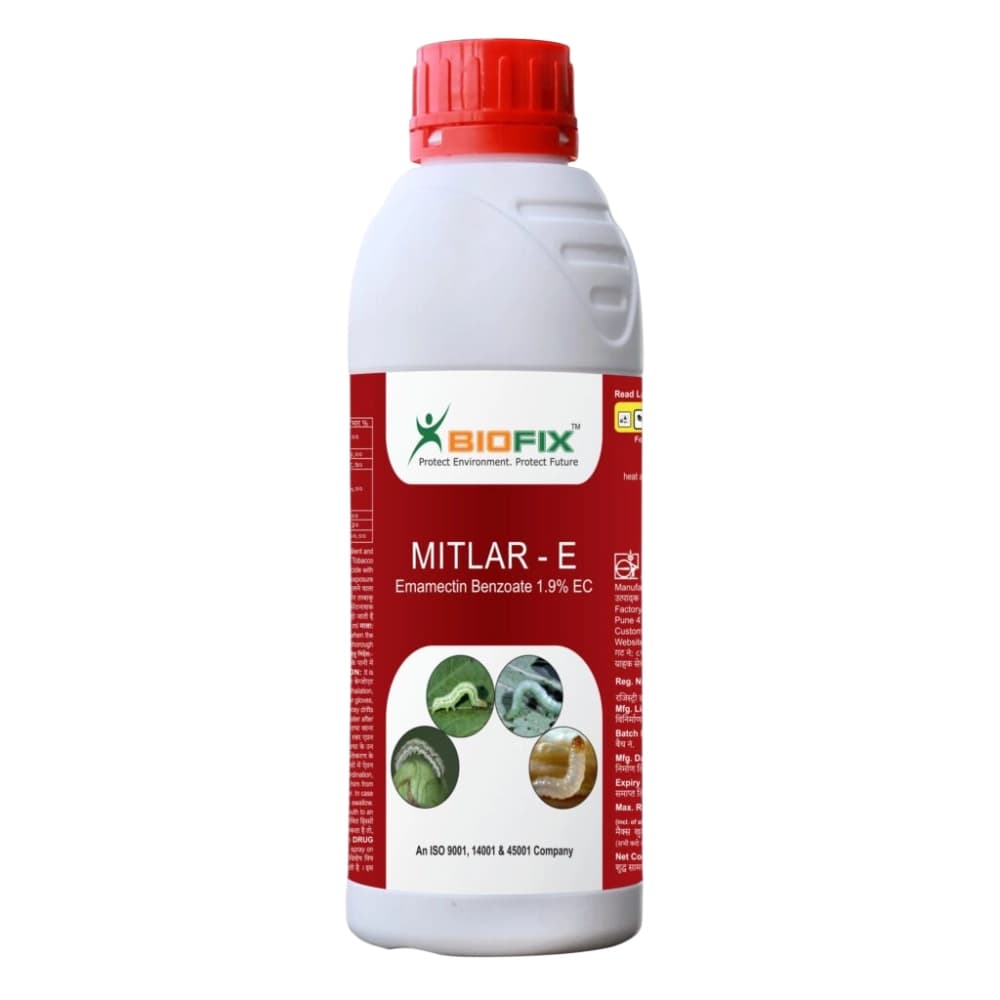 BIOFIX Miltar-E Emamectin Benzoate 1.9% EC Insecticide Highly Effective & Broad Spectrum