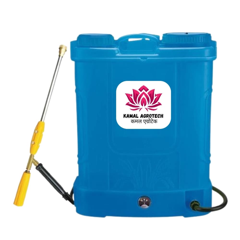 Kamal Agrotech Double Motor Spray Pump, 20L Tank, 12V x 14Ah Battery And Spray Gun, Multi-Purpose Use For Farming - Image 1