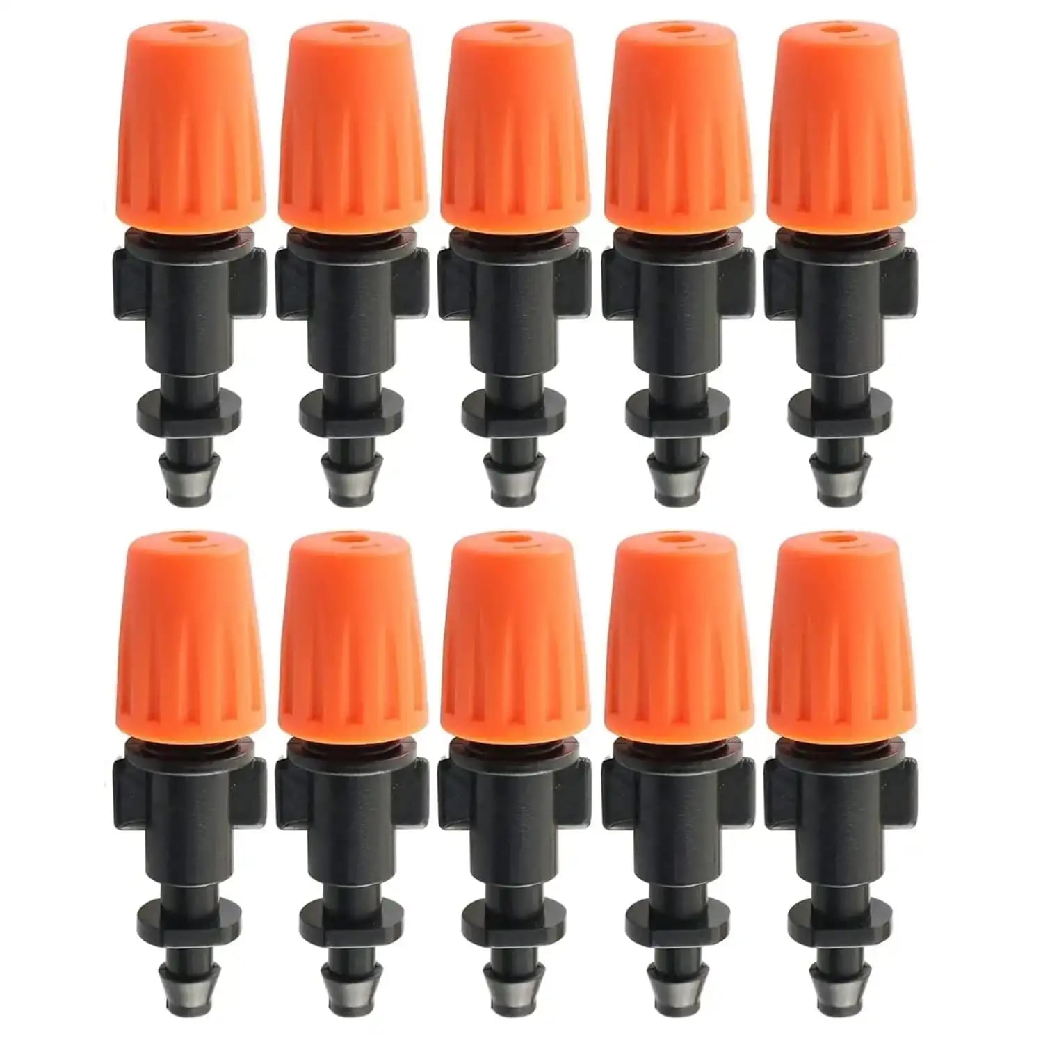 Radhe Plastic Drip Irrigation Misting Nozzles, Adjustable Garden Dripper, Micro Mist Head Atomizer Fogger For Watering System Sprayers