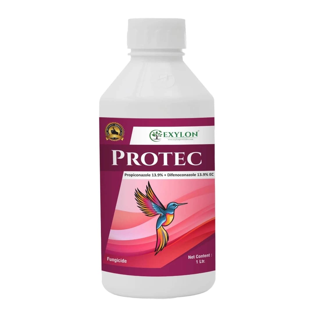 Exylon Protec Propiconazole 13.9% + Difenoconazole 13.9% EC Fungicide, Controls Fungal Disease In Crops