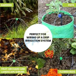 Mipatex Drip Irrigation Garden Watering Drip Kit For Plants, Watering Kit for Home Garden, Terrace Gardening, Farming & Agriculture Purpose 1