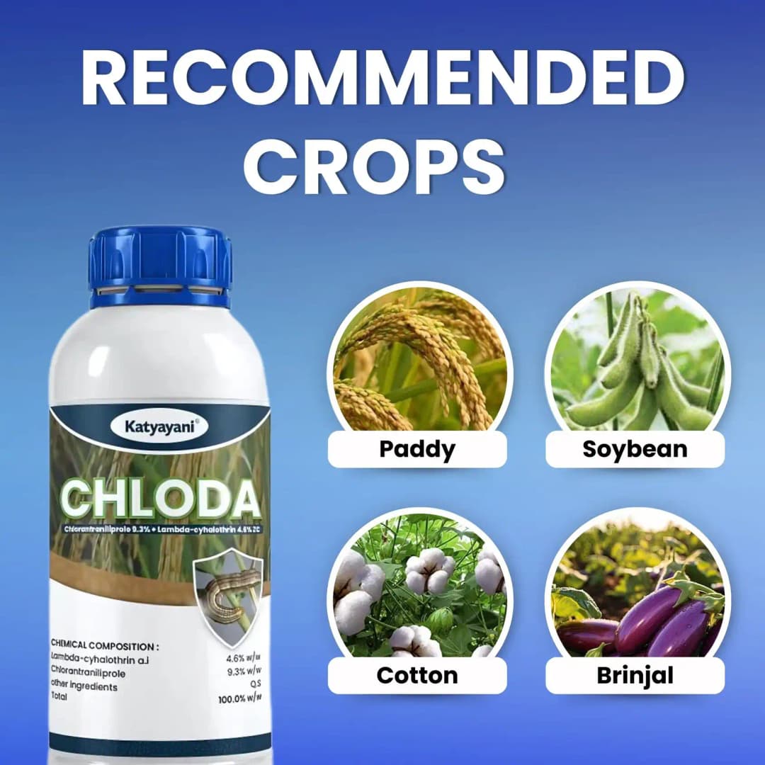 Katyayani Chloda Chlorantraniliprole 9.3% + Lambda Cyhalothrin 4.6% ZC Insecticide, for Effective Pest Control for Crops - Image 4