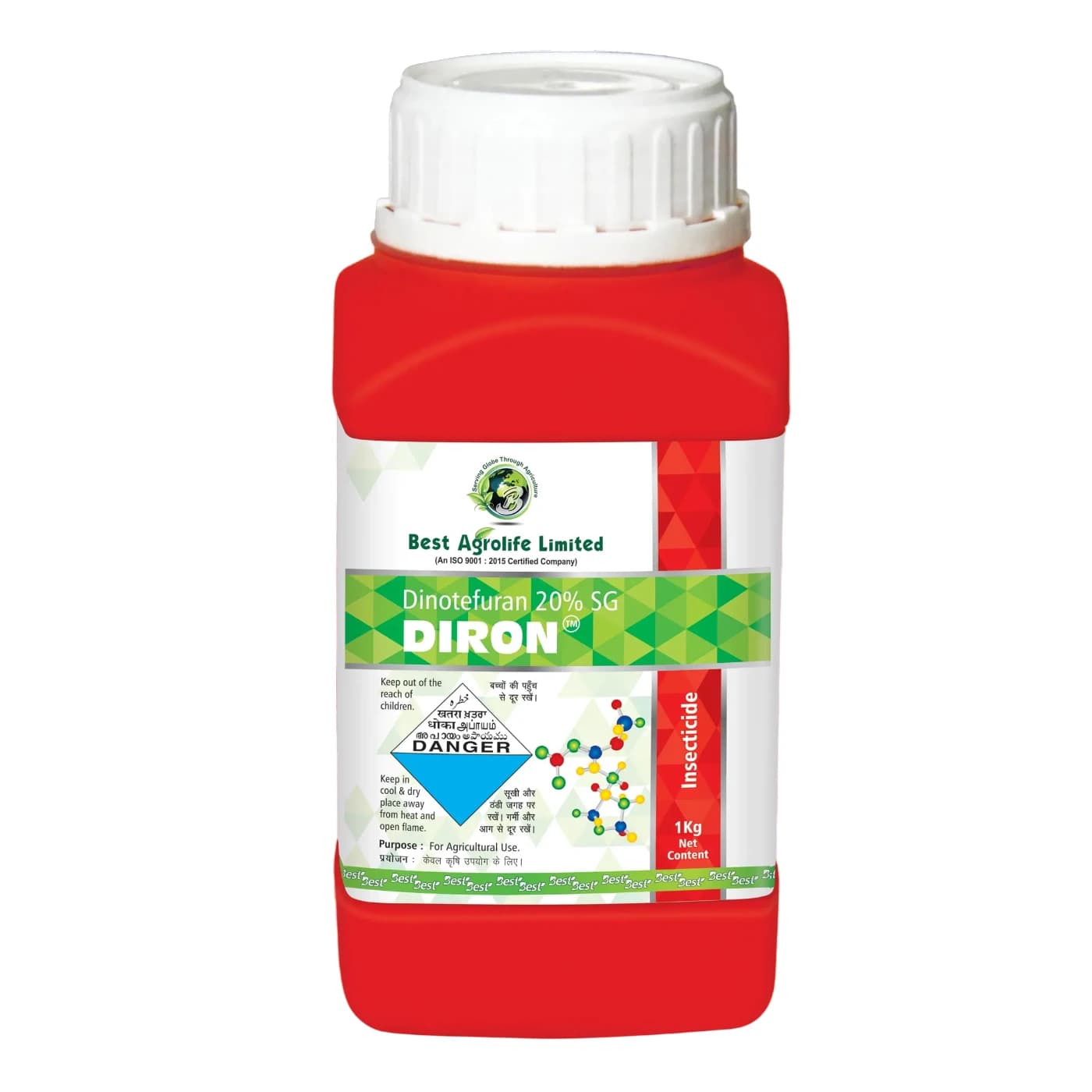 Best Agrolife DIRON Dinotefuran 20% WG Insecticide, Effective Sucking Pest Control In Paddy And Cotton Crops - Image 1