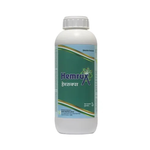 Hemani Hemrux 2,4-D Amine Salt 58% SL Herbicide, Selective For Broadleaf Weeds In Wheat, Maize And Cereal Crops