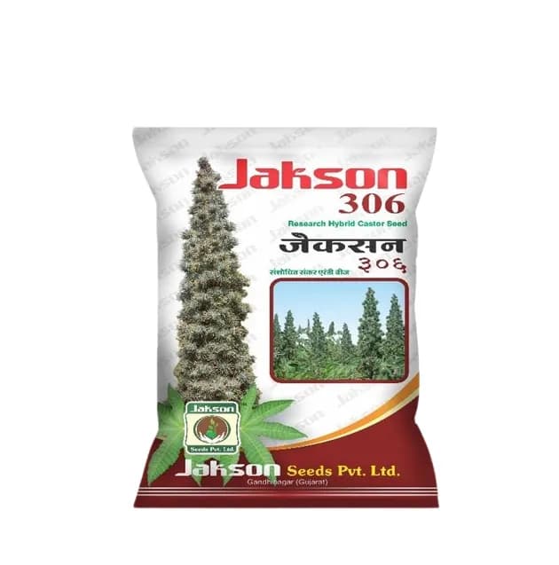 Jakson Seeds Jakson 306 Research Hybrid Castor Seeds - Image 1