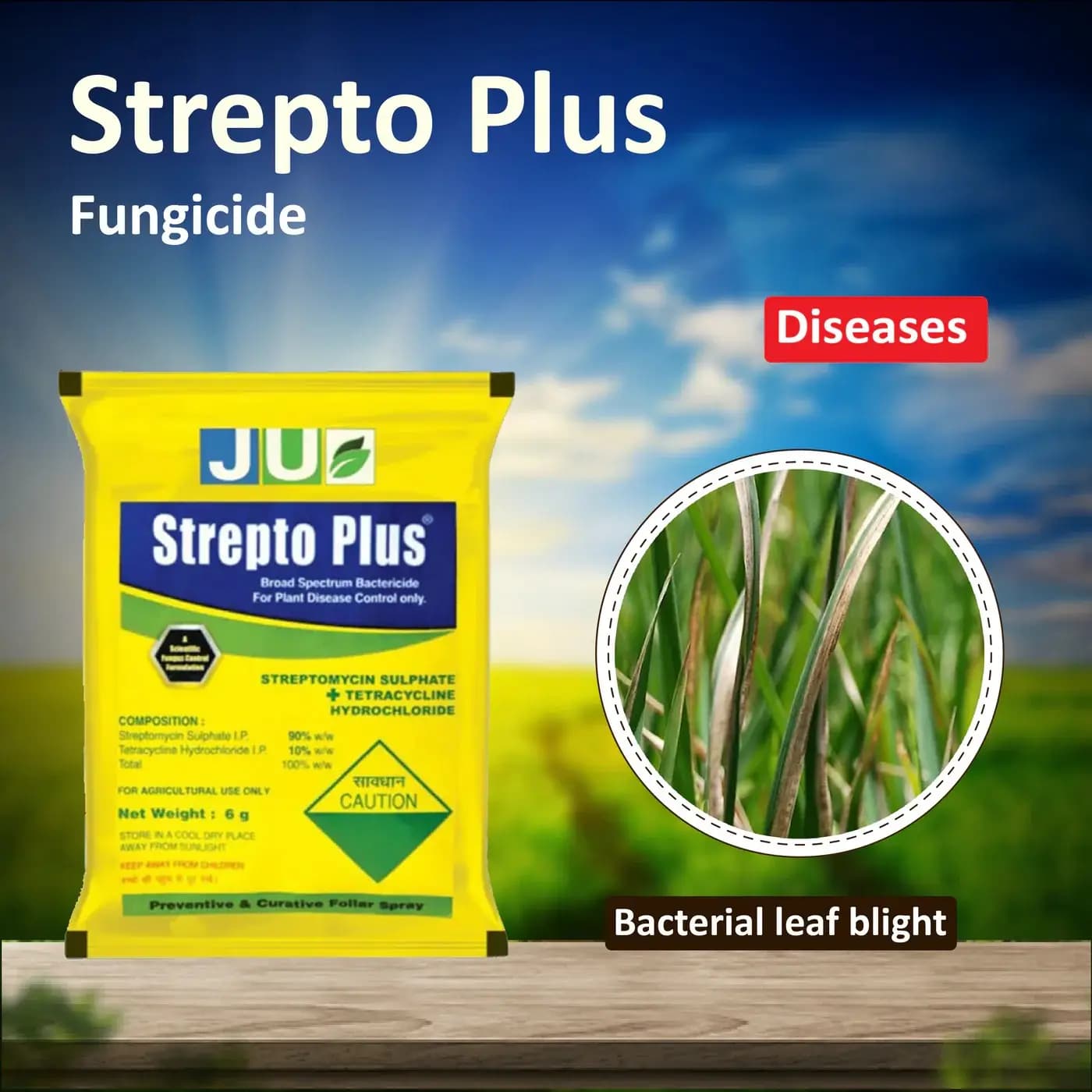 JU Strepto Plus Broad Spectrum bactericide for Plant Disease Control - Image 7