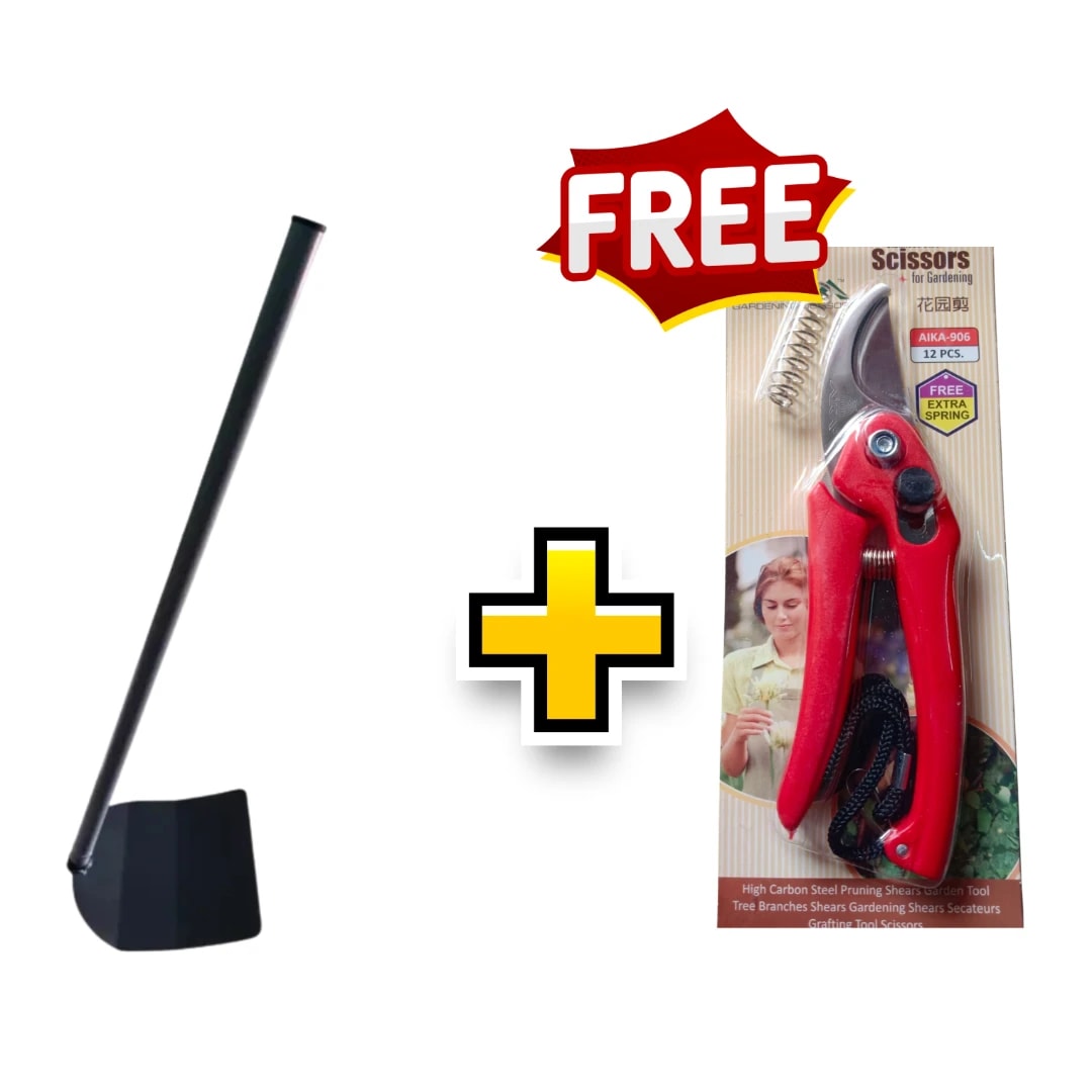 Bharat Agrotech Favada With Handle, Spade, Heavy Duty, Hard Steel Garden & Farming Tool