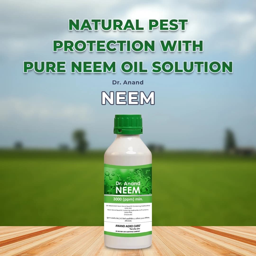 Dr. Anand Neem, 3000 PPM Neem Oil, Use To Improve Resistance In Plants , Useful For all Crops Plain Neem oil - Image 2