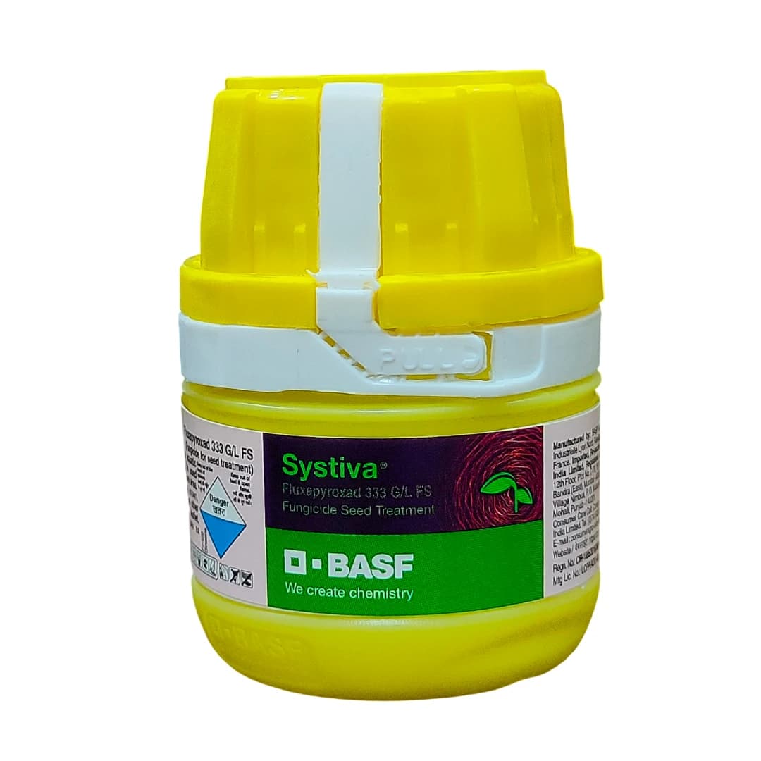 BASF Systiva Fluxapyroxad 33.3% Fungicide, Effective Control of All the Major Seed-Borne and Soil-Borne Diseases - Image 1