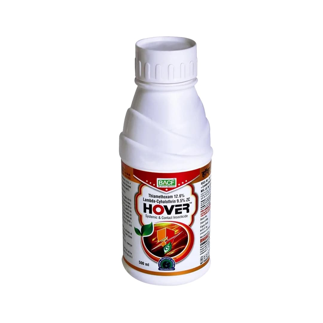BACF HOVER - Thiamethoxam 12.6% + Lambda Cyhalothrin 9.5% ZC, Systemic Action, Best For Thrips and Aphids. - Image 1