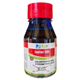 Ju JUPITER-505 Chlorpyriphos 50% + Cypermethrin 5% EC Insecticide, For Managing Broad Range Of Insects In Cotton And Paddy 1