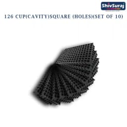 शिवसूरज 126 कैविटी सीड्लिंग ट्रे, वर्गाकार छेद वाली अंकुरण ट्रे, नर्सरी ट्रे, बीज बोने के लिए। 2