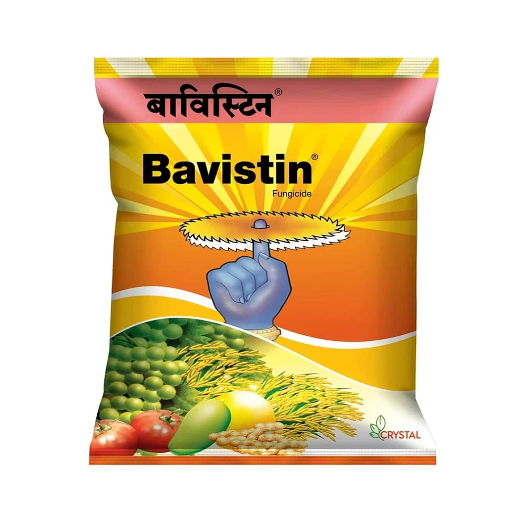 Crystal Bavistin Carbendazim 50% WP Systemic Fungicide Crop Protection Best Use.