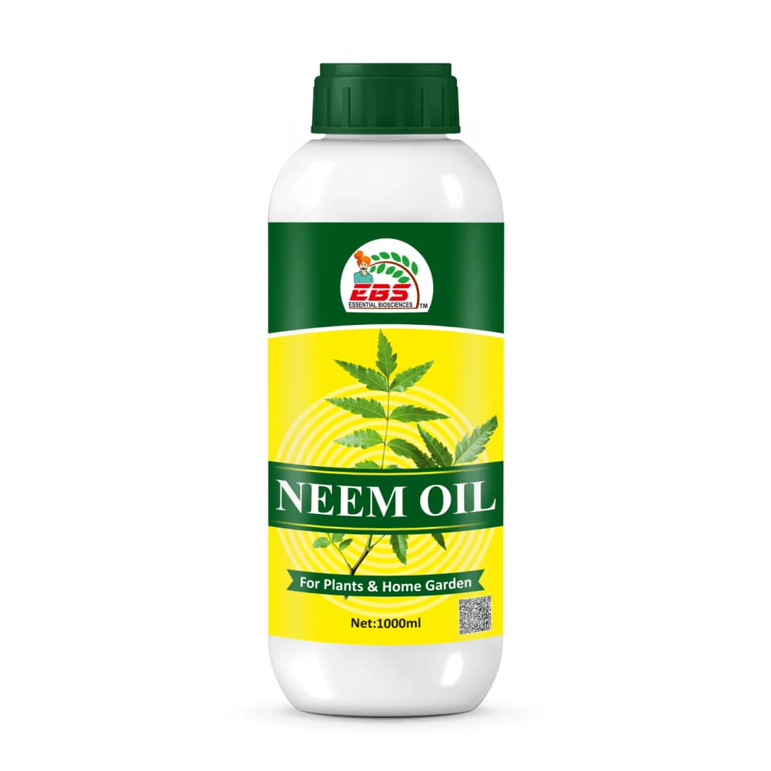 EBS Neem Oil Azadiractin 1500 PPM 0.15% EC, 100% Natural And Organic, Water-Soluble, Use For Gardening and Agriculture