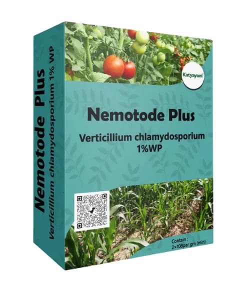 Katyayani Nemotode Plus Verticillium Chlamydosporium 1% WP, Biological Control Agent For Effective Nematode Management