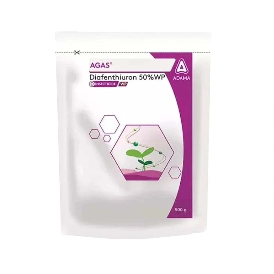 Adama Agas Diafenthiuron 50% WP Insecticides, It is Selective to Beneficial Insects & Predatory Mites. - Image 1
