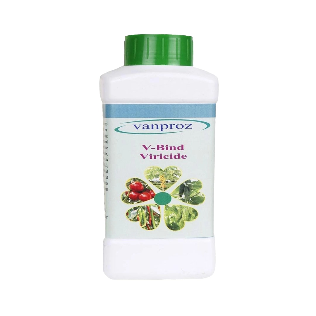 V Bind Viral Disease Special, Cure against Viral diseases, Treating Leaf Mosaic, Bunchy Top, Leaf Curl, and Other Viral Diseases.