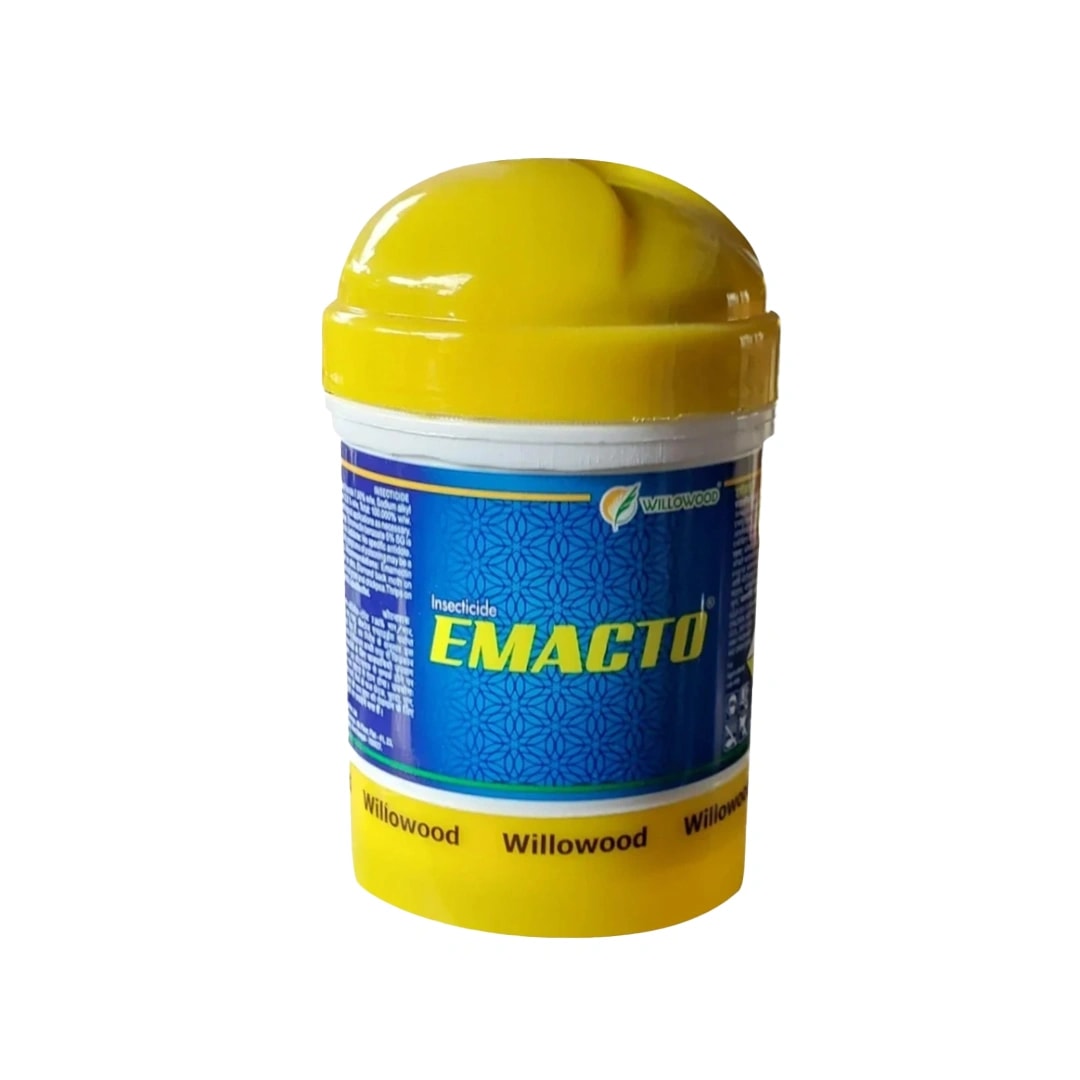 Willowood EMACTO Emamectin Benzoate 5% SG, Best Against Bollworms, Diamond Black Moth