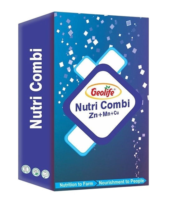 Geolife Nutri Combi Zn-16.60%+Mn-3.80%+ Cu-3.80% Micronutrient Blend For Balanced Nutrition