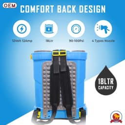 OEM Battery Operated Sprayer 12Vx12A (18L Capacity with Auto-Cut Motor), Heavy Tank Body Made with Virgin Plastic 3