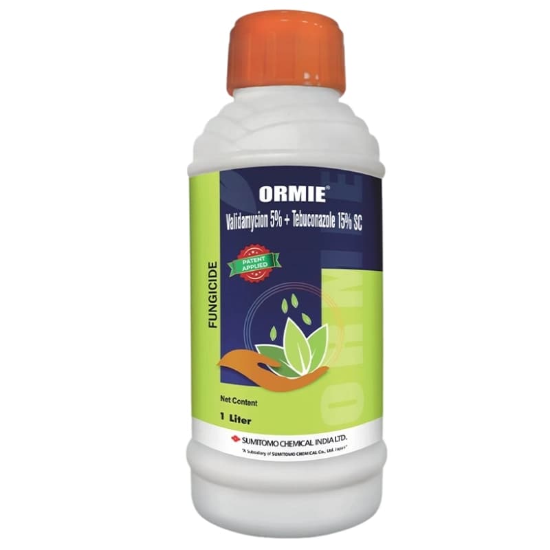 Sumitomo ORMIE Validamycin 5% + Tebuconazole 15% SC Fungicide, Effective For Fungal Disease Control - Image 1