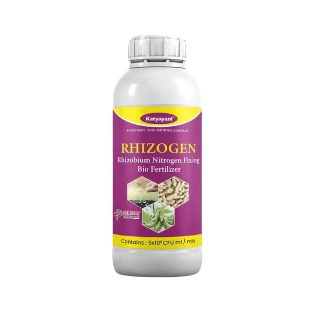 Katyayani Rhizogen Rhizobium Nitrogen Fixing Bio Fertilizer, Boosting Crop Yield and Health Naturally