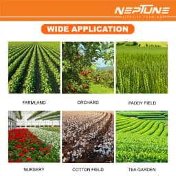 Neptune PS-50 Portable Trolley Power Sprayer, 2-Stroke 26CC Engine, 50L Tank, Spray Gun, 50 Meter Hose with Reel, Ideal for Farming & Garden 9