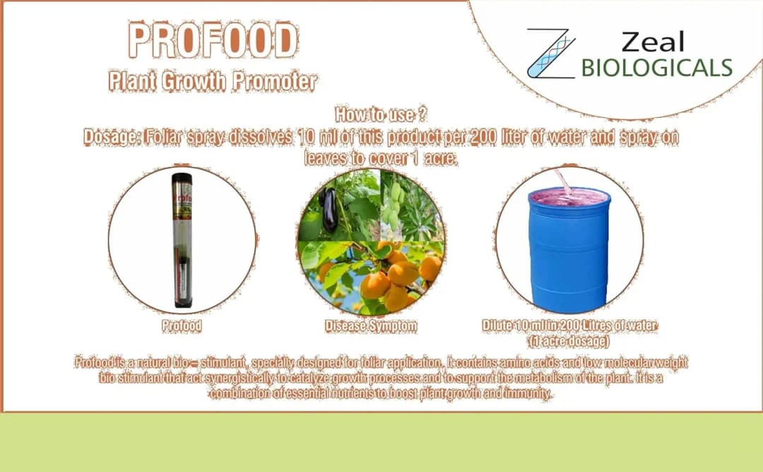 Zeal Biological Profood Plant Growth Promoter, Increases Seed Germination And Shoot Growth, Resulting In Higher Yield - Image 7