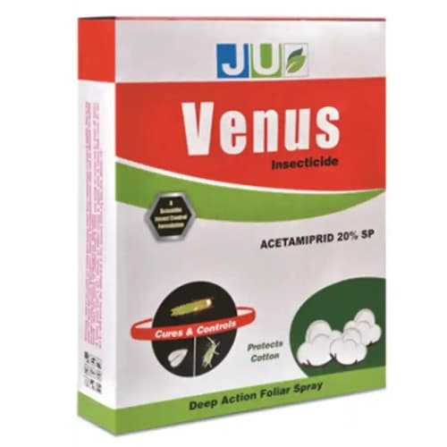 JU Venus Acetamiprid 20% SP Insecticide, Effective For Sucking Pests Controller In Paddy, Cotton And Vegetables Crops - Image 1